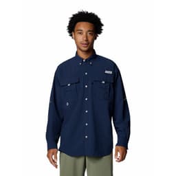 Camisa Manga Larga Hombre Bahama Ii Shirt Azul Azul Marino L