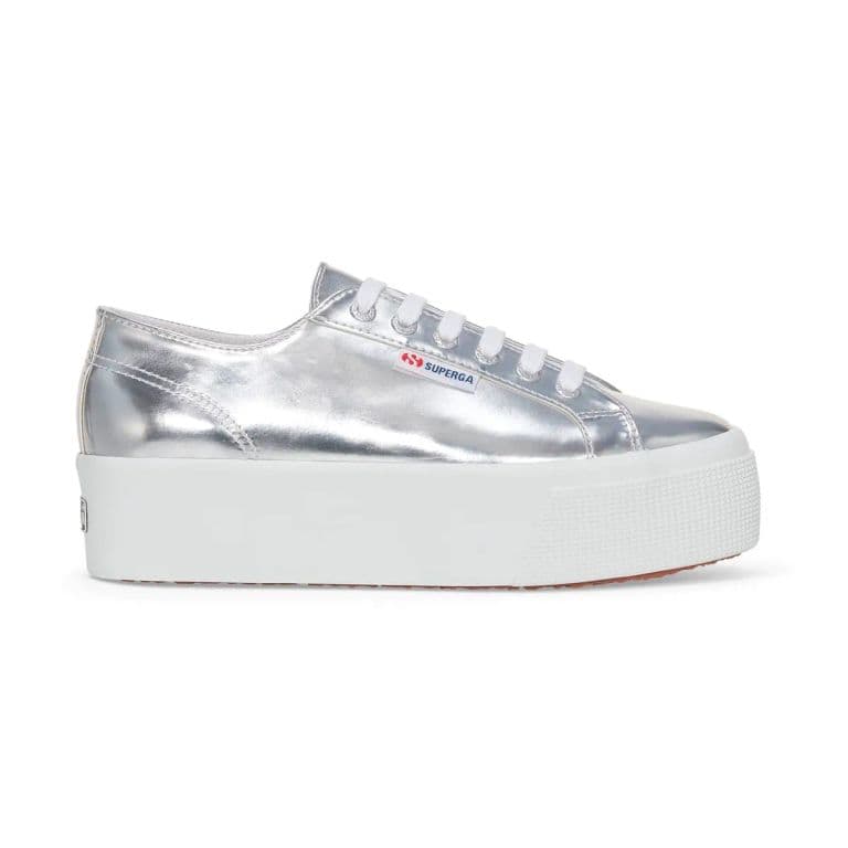 Zapatilla 2790 Mirror Synthetic Material Silver Gris 39