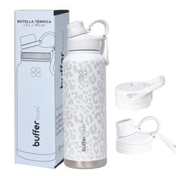 Botella Termica Agua Acero Inox Buffer 1.2 - Blanco