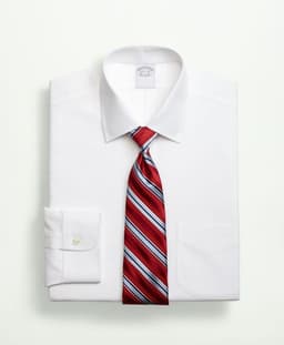 Camisa Slim Non-Iron Pinpoint Blanco Blanco 17.5-34