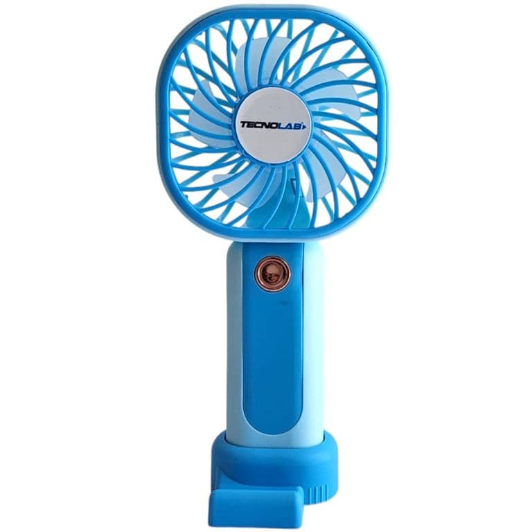 Mini Ventilador Recargable Portatil Azul TL669BL