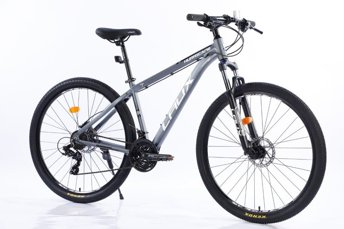 BICICLETA MTB 29" HURRICANE 24 VELOCIDADES MATTE GRAY/BLACK