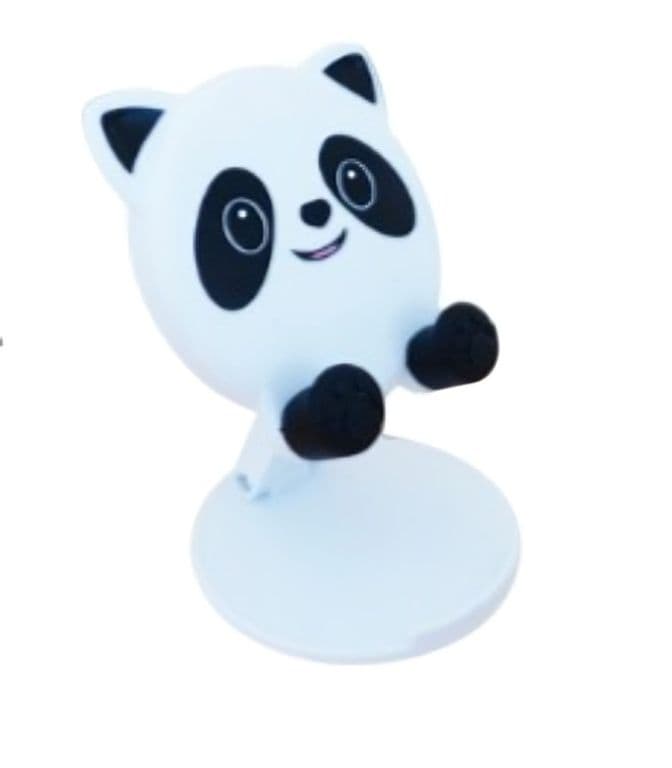 PORTA SMARTPHONE FIGURAS ANIMALES PANDA PARA SOBREMESA