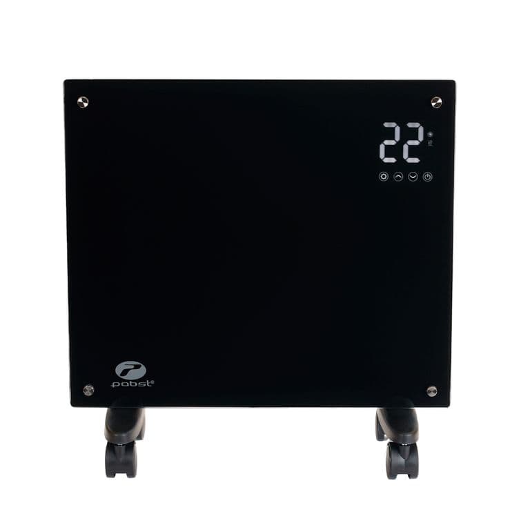 CALEFACTOR ELECTRICO WIFI MODELO MAQUI 1500W NEGRO