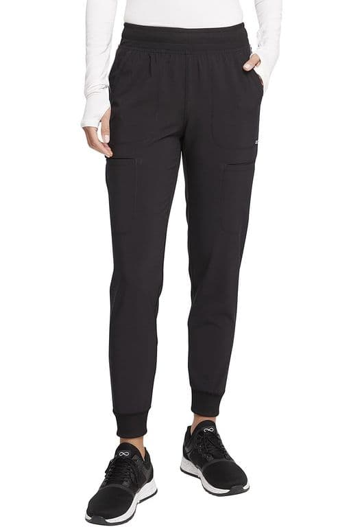 Pantalon Clinico de Mujer Infinity Jogger - Uniforme Clinico Negro M