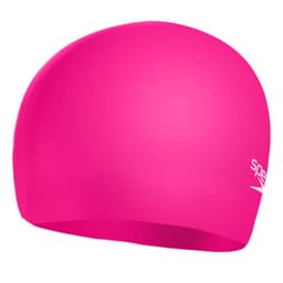 Gorro Natacion Junior Plain Moulded Rosado