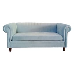 ML SOFA FELPA 3 CUERPOS LINEAL BRABANTE VERDE AGUA