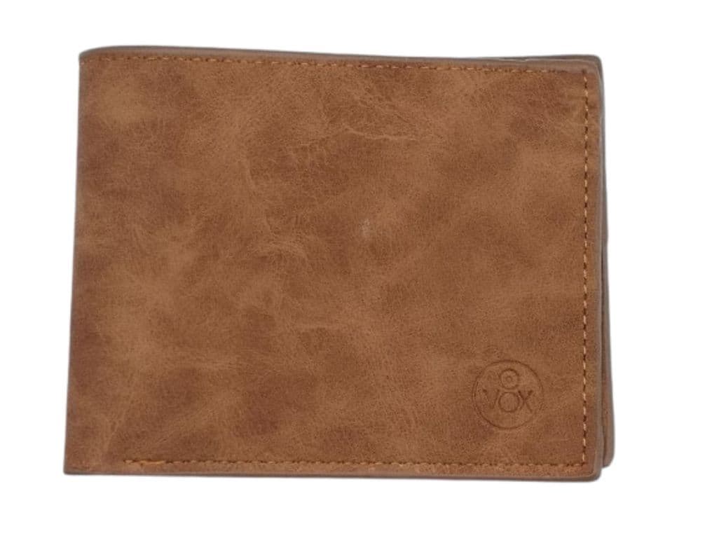 BILLETERA GAMUZA CAFE SIN BROCHE 68126C 1