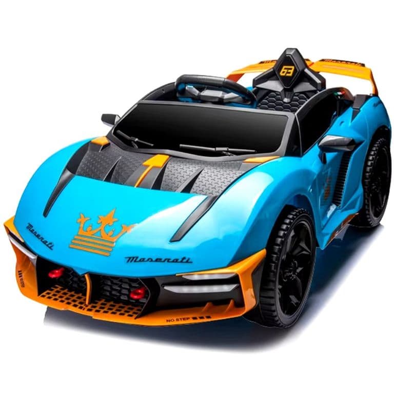 Maserati Deportivo Azul Auto Bateria Infantil Control Remoto