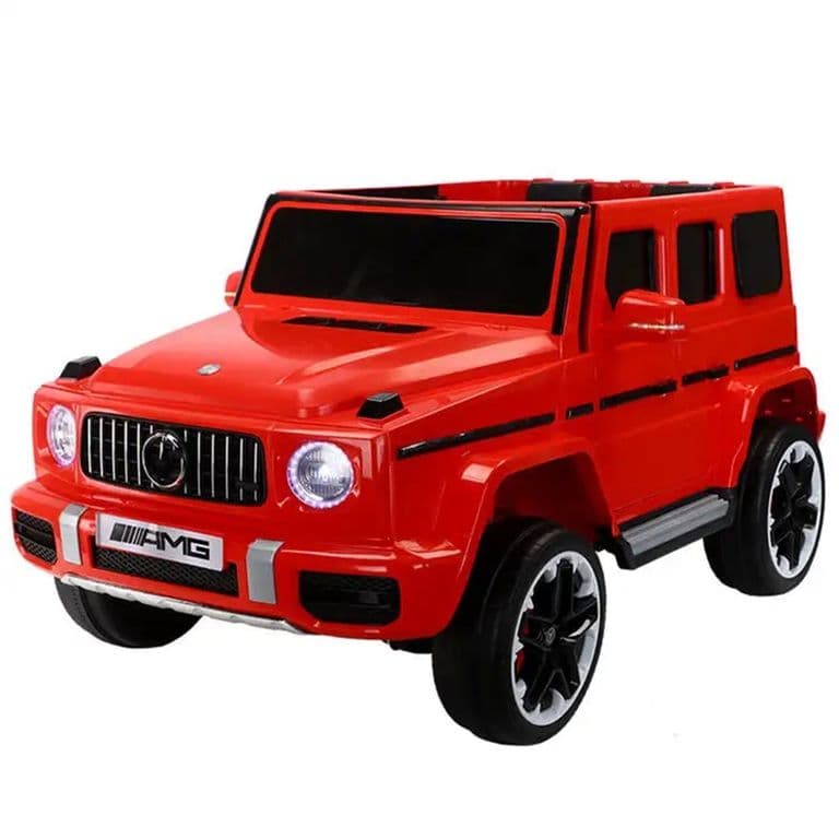 Mercedes Benz Grande Rojo Auto Electrico Infantil Traccion