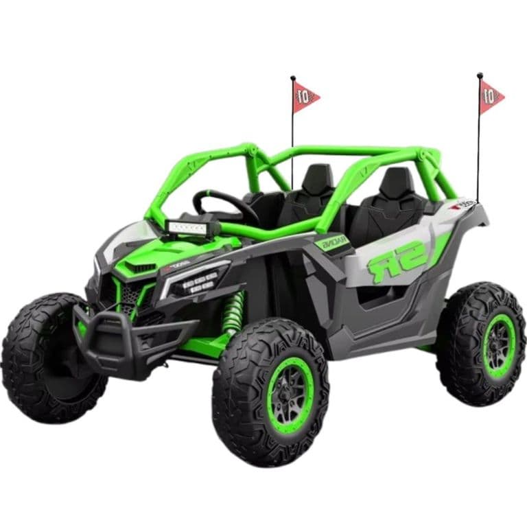 Rally Todo Terreno Verde 4x4 Auto Bateria Control Remoto