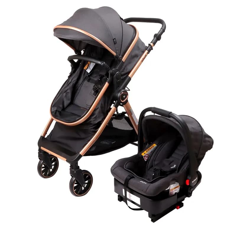 Coches Travel System Romanzo X1-D Negro Bronce