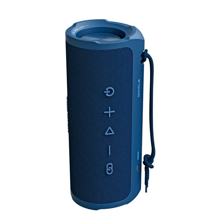 PARLANTE RIPPLE PORTATIL BLUETOOTH COLOR AZUL
