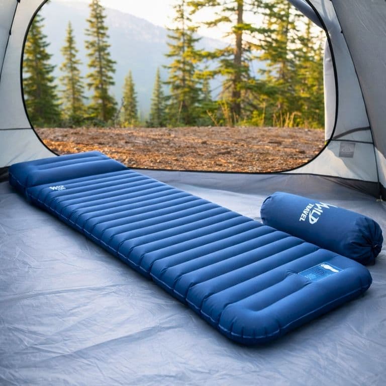 Colchoneta Inflable Trekking Ultraligera TrailMat WildTravel