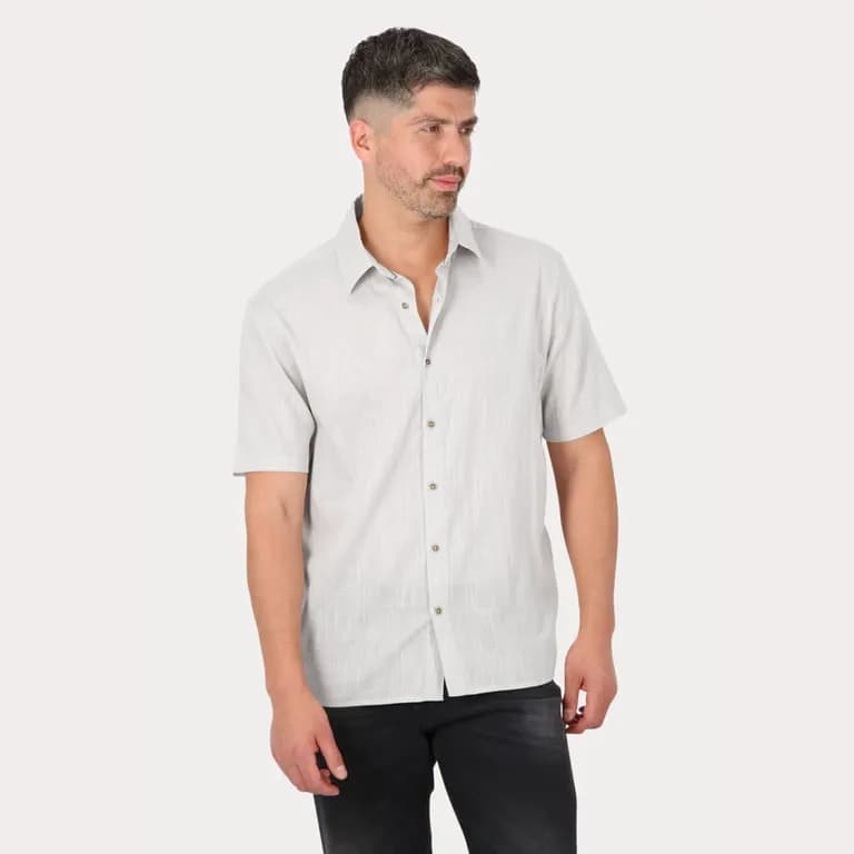 Camisas Mc Algodon Ferrugem Gris Gris S