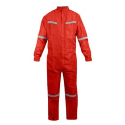 OVEROL POPLIN C/CINTA ROJO Rojo XL