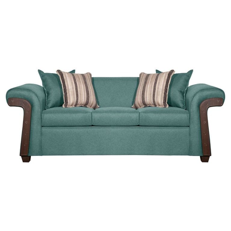 SOFA 3 CUERPOS NAPOLES VERDE AGUA