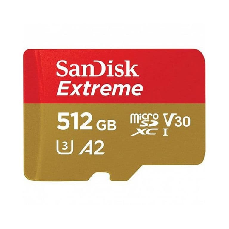 Memoria Micro SD Extreme 512GB 190mbs U3 V30 4K UHD