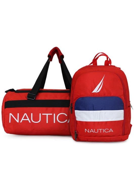 Bolso Valar + Mochila Polux roja Rojo TALLA UNICA