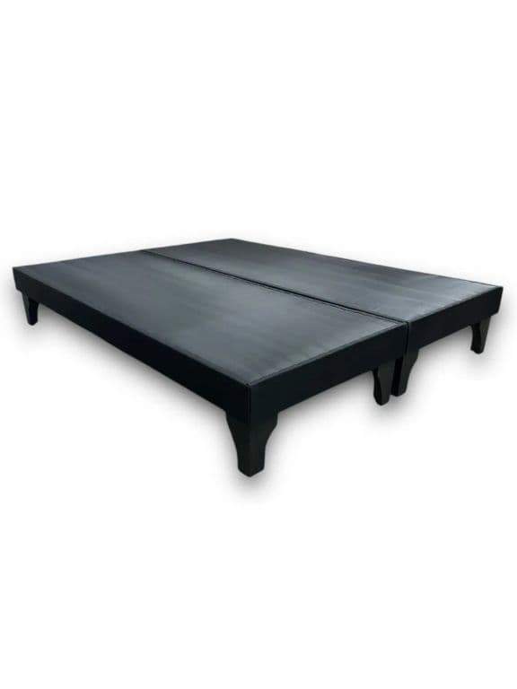 Base de cama 2 plazas europea negro