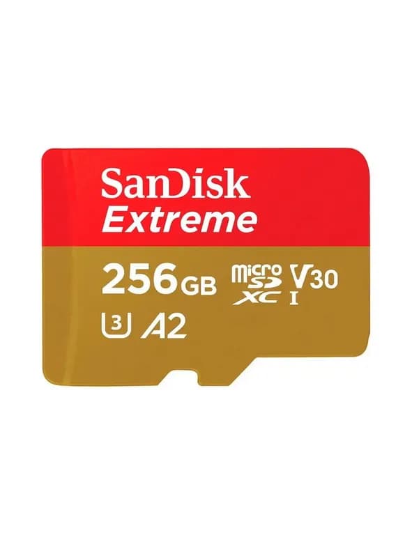 Memoria Micro SD Extreme 256GB 190mbs U3 V30 4K UHD