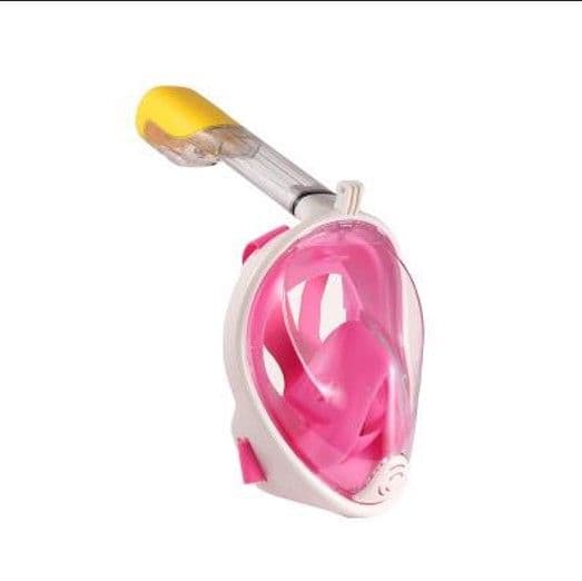 Mascara Snorkel con Base para Camara - Rosa