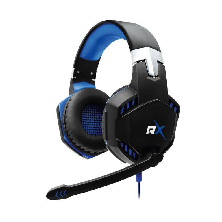 Audifonos Gamer Conexion 35mm Y Usb Luz Led Azul - SC