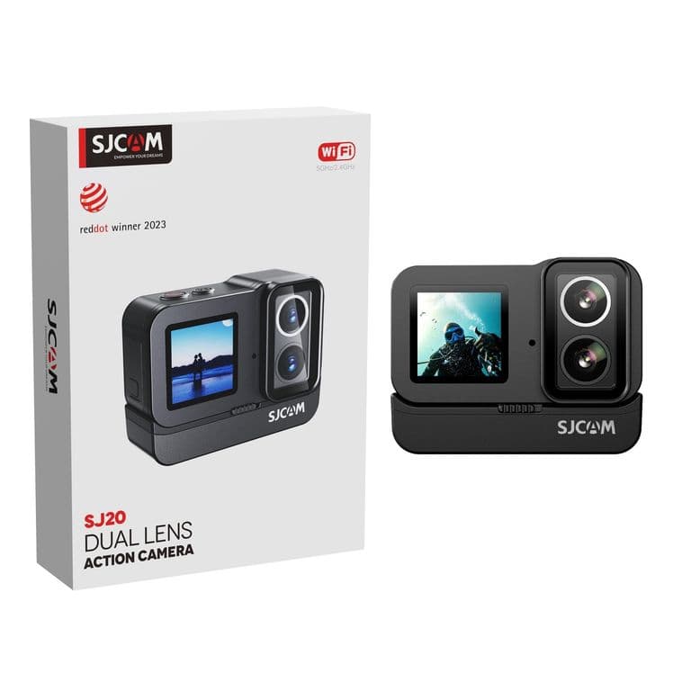 Camara de Accion SJ20 doble lente 20MP 4K GYRO Wifi 30M