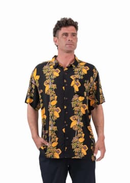 Guayabera Lazy Black Negro S