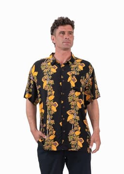 Guayabera Lazy Black Negro M
