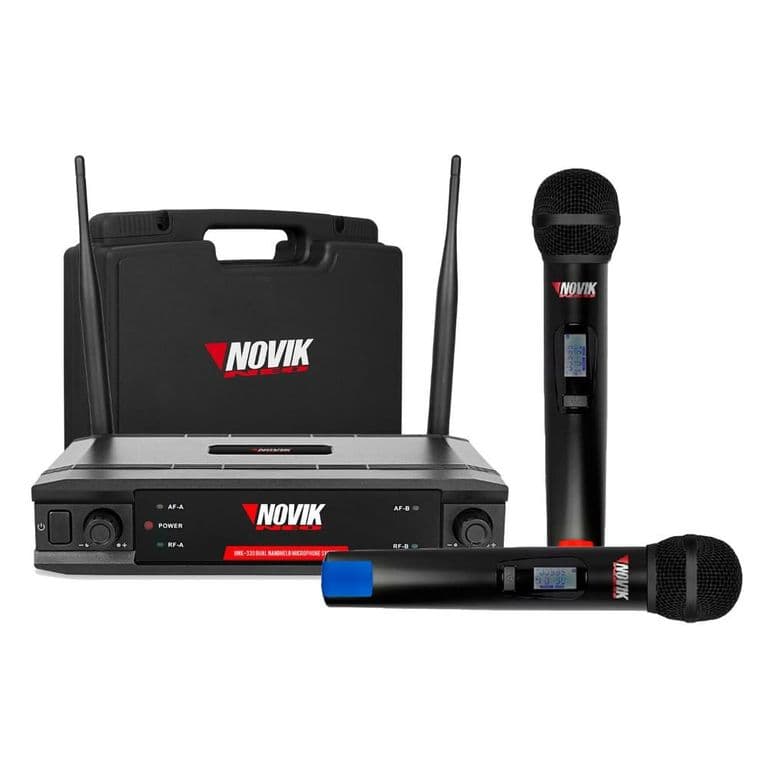 Microfono Doble Inalambrico Novik UNK 330