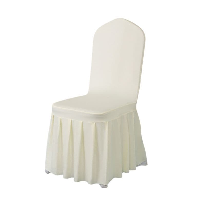Pack 4 Funda Plisada Sillas Eventos Hoteles Fiestas Bodas