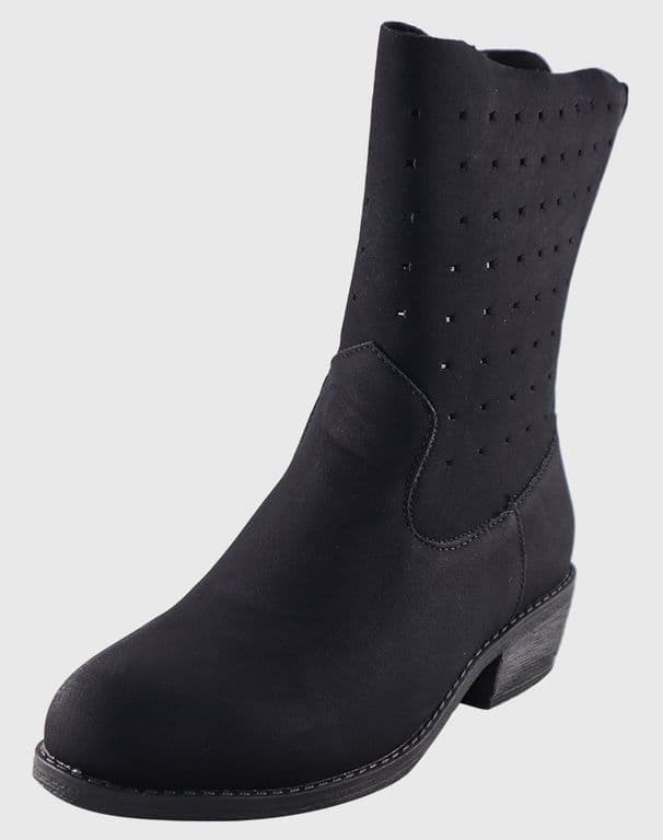 Bota Corta Bahia Negro Negro 35