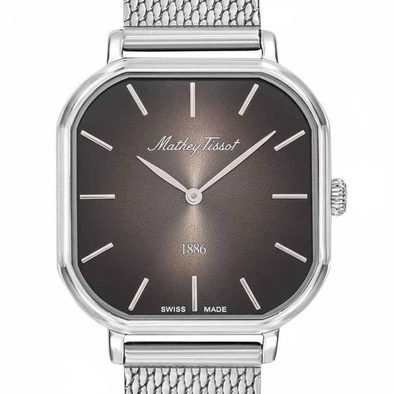Reloj Mathey-Tissot Mujer Monsoon Square D7917AN Plateado TALLA UNICA