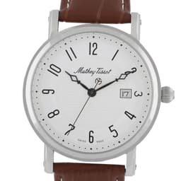 Reloj Mathey-Tissot Hombre City Leather HB611251AG Plateado TALLA UNICA