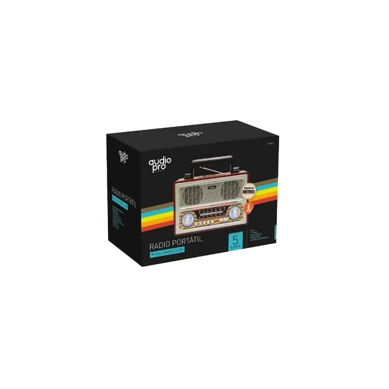 Radio Retro Bluetooth Portatil 5w - SC