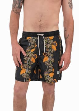Traje de Bano Volley Lazy Black Negro M