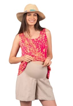 Short Maternal Tencel Beige L