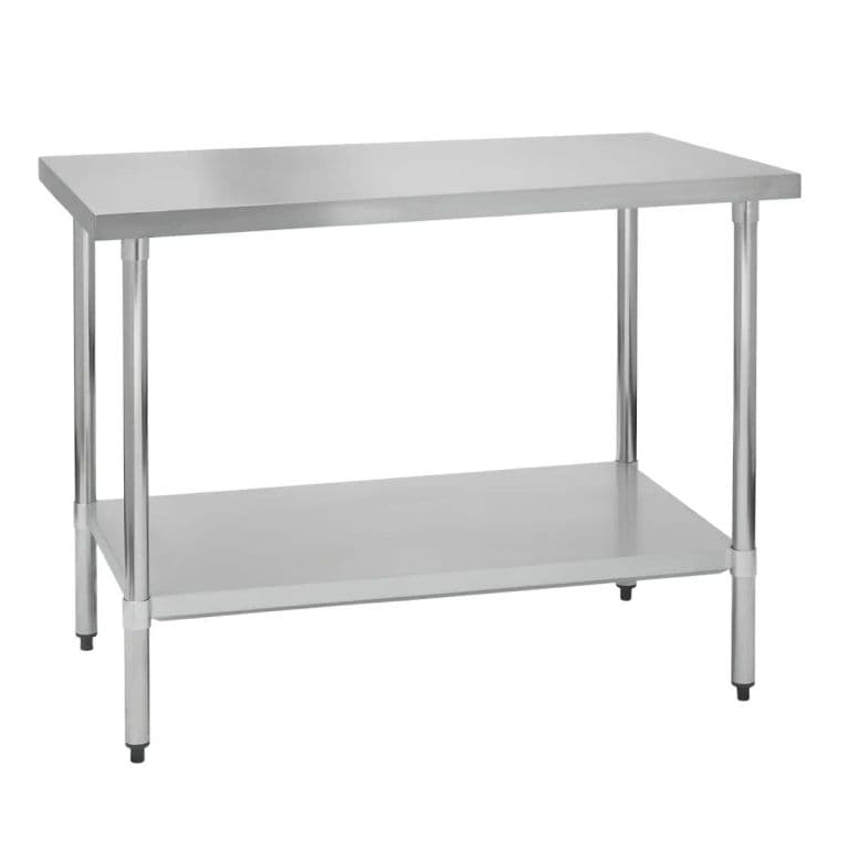 Meson Central Acero Inox 120cm Negocio, BOZZO