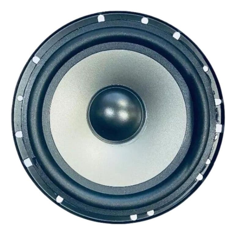 Set 2 Parlantes Auto 16 CM Redondo 100 Watt Coaxial 2 Vias Hifi