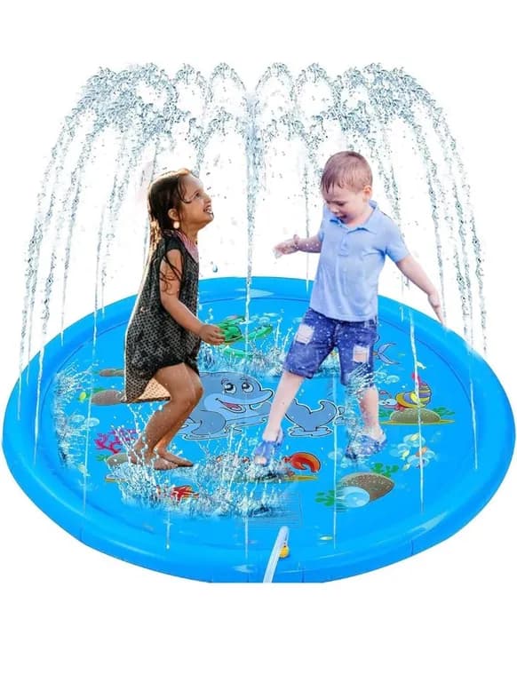 Alfombra Lanza Agua Piscina Ninos 170CM