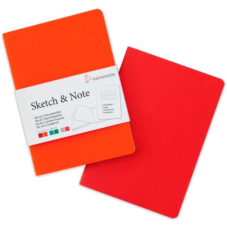 Set 2 libretas Sketch & Note Hahnemuhle A4 (29.7X21cm)