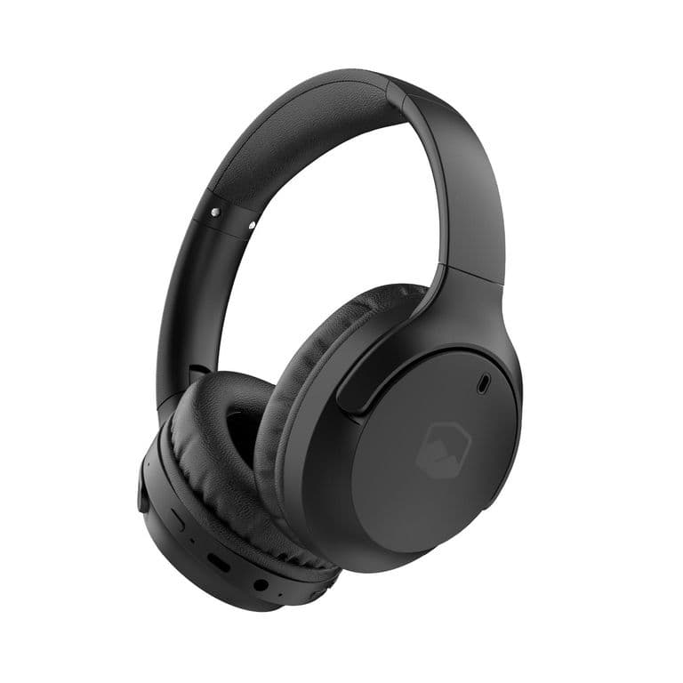 Audifonos Bluetooth Inalambricos Over Ear WavePro Black - Negro Negro