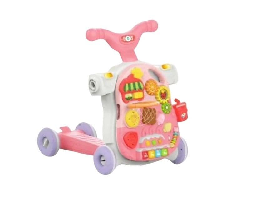 Andador de BEBE 4 en 1 Rosado