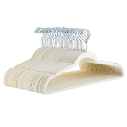 Set 50 Colgador Gancho Perchas Ropa Felpa Antideslizante