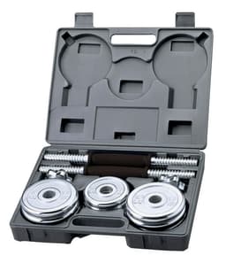 Set Mancuernas Cromadas 20kg