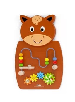 Juego Pared Madera Diseno Caballo