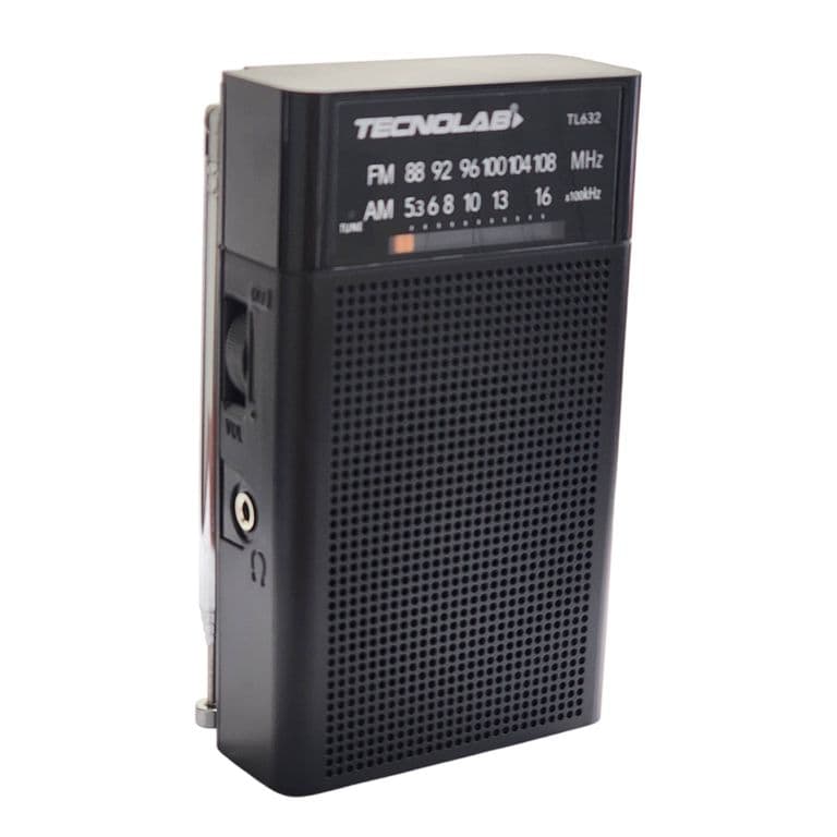 Radio Portatil de Bolsillo Banda AMFM TL632