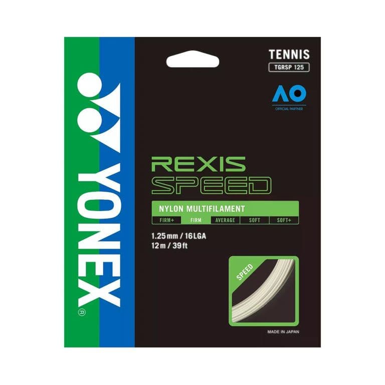Set Cuerda Tenis REXIS SPEED 125 16L Blanco