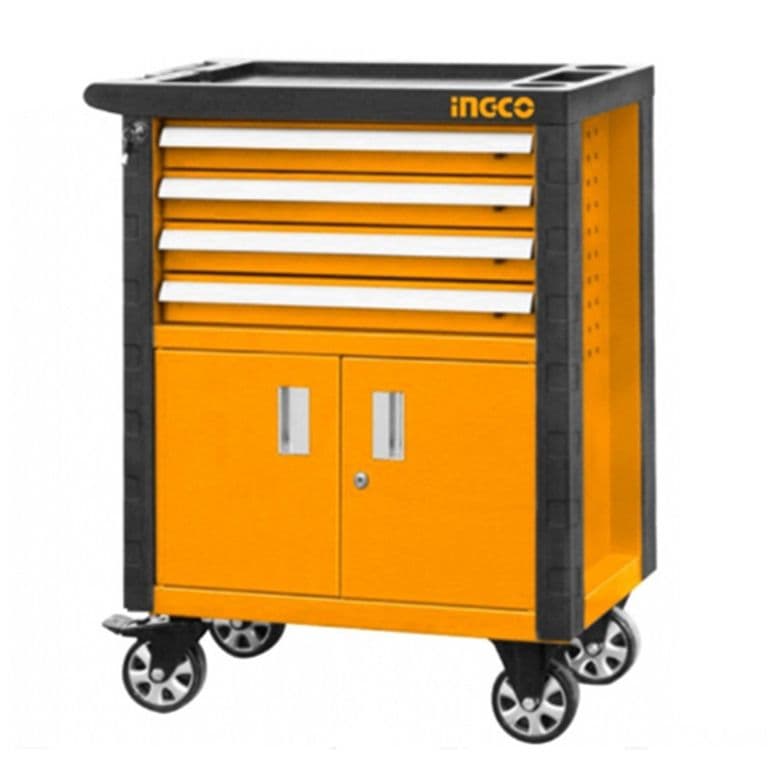 Carro Caja Gabinete Metalico P Herramientas 4 Cajones
